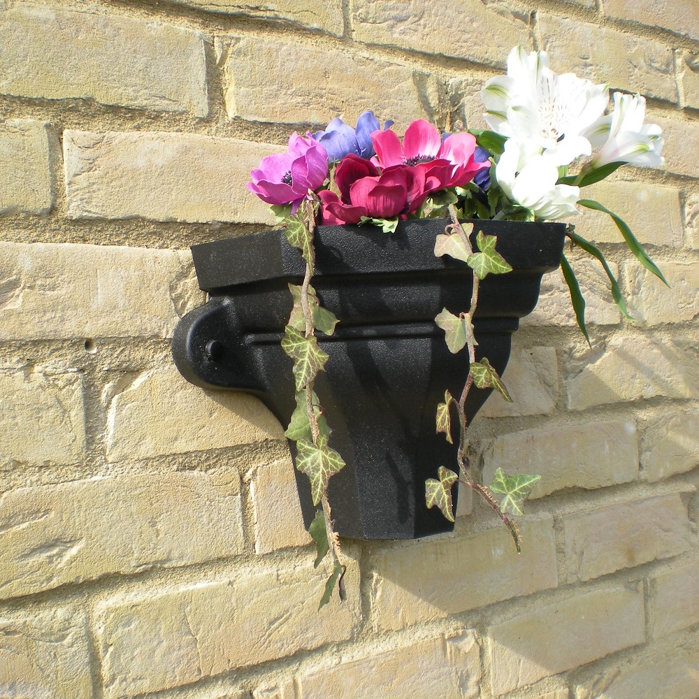 Brett Martin Cast Iron Style Wall Planters Cascade Drainage Central